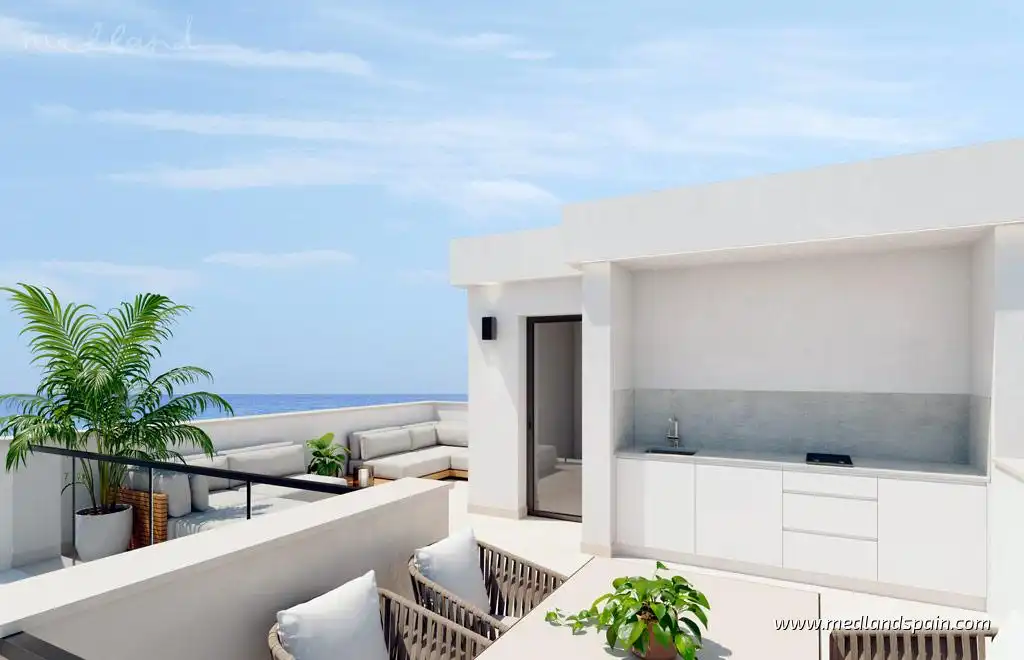 Villa mit Pool zum Verkauf in Los Narejos - Punta Calera, imagen 2