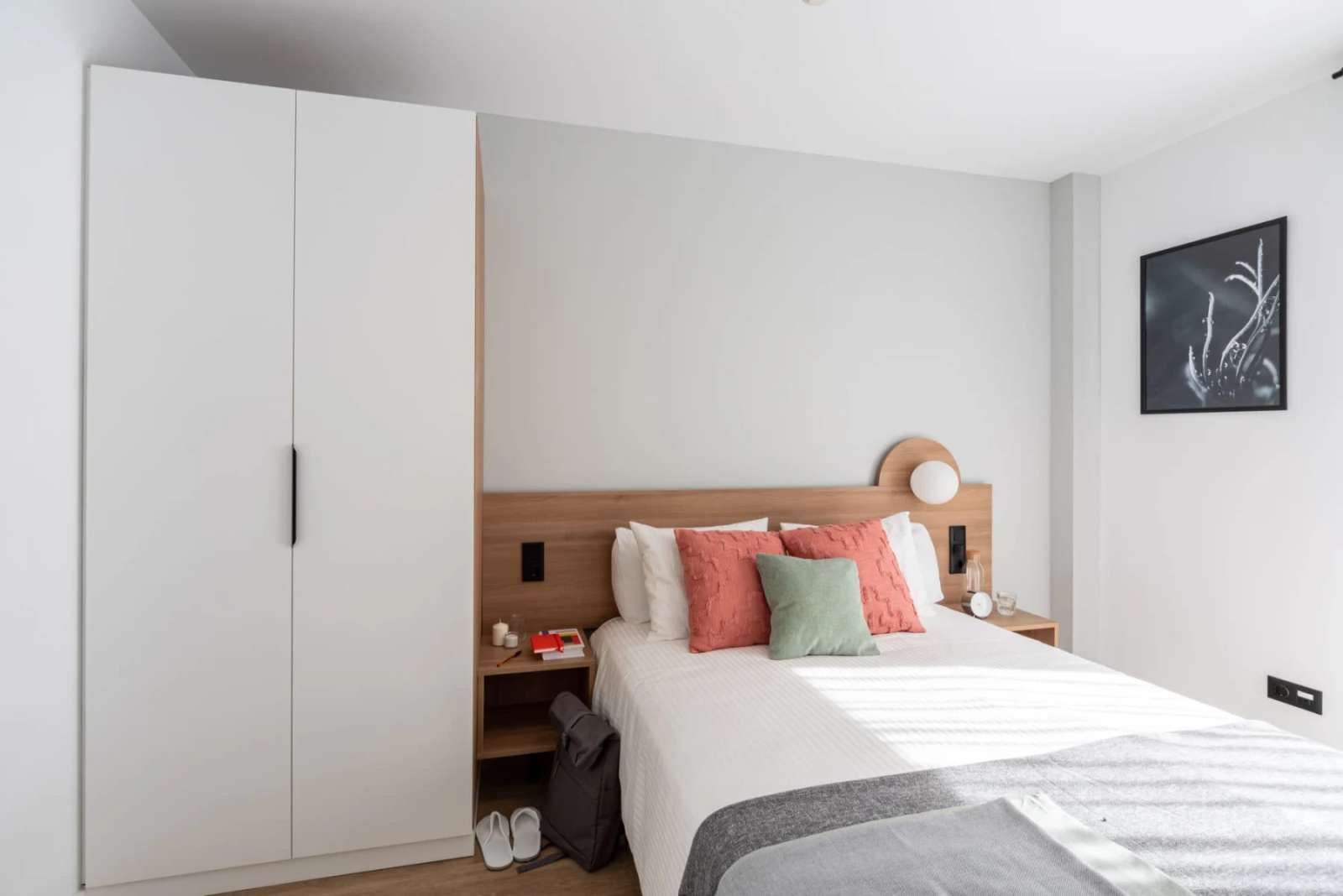 Dormitori de Apartament per a compartir en San Sebastián de los Reyes amb Aire condicionat i Terrassa