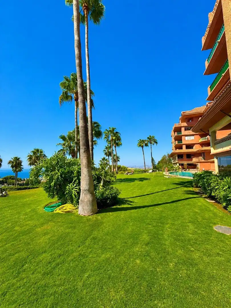 Jardín de Apartamento en venta en Benalmádena con Aire acondicionado, Jardín privado y Terraza