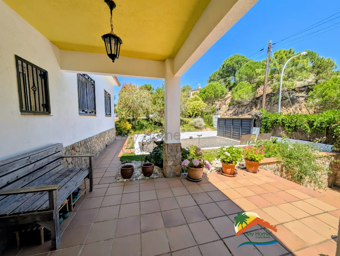 Außenansicht von Haus oder Chalet zum Verkauf in Lloret de Mar mit Heizung, Privatgarten und Terrasse