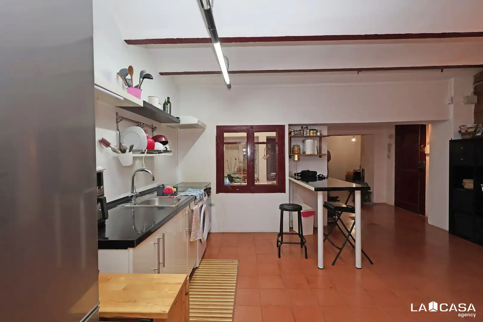 Cuina de Dúplex en venda en Barcelona amb Terrassa i Traster