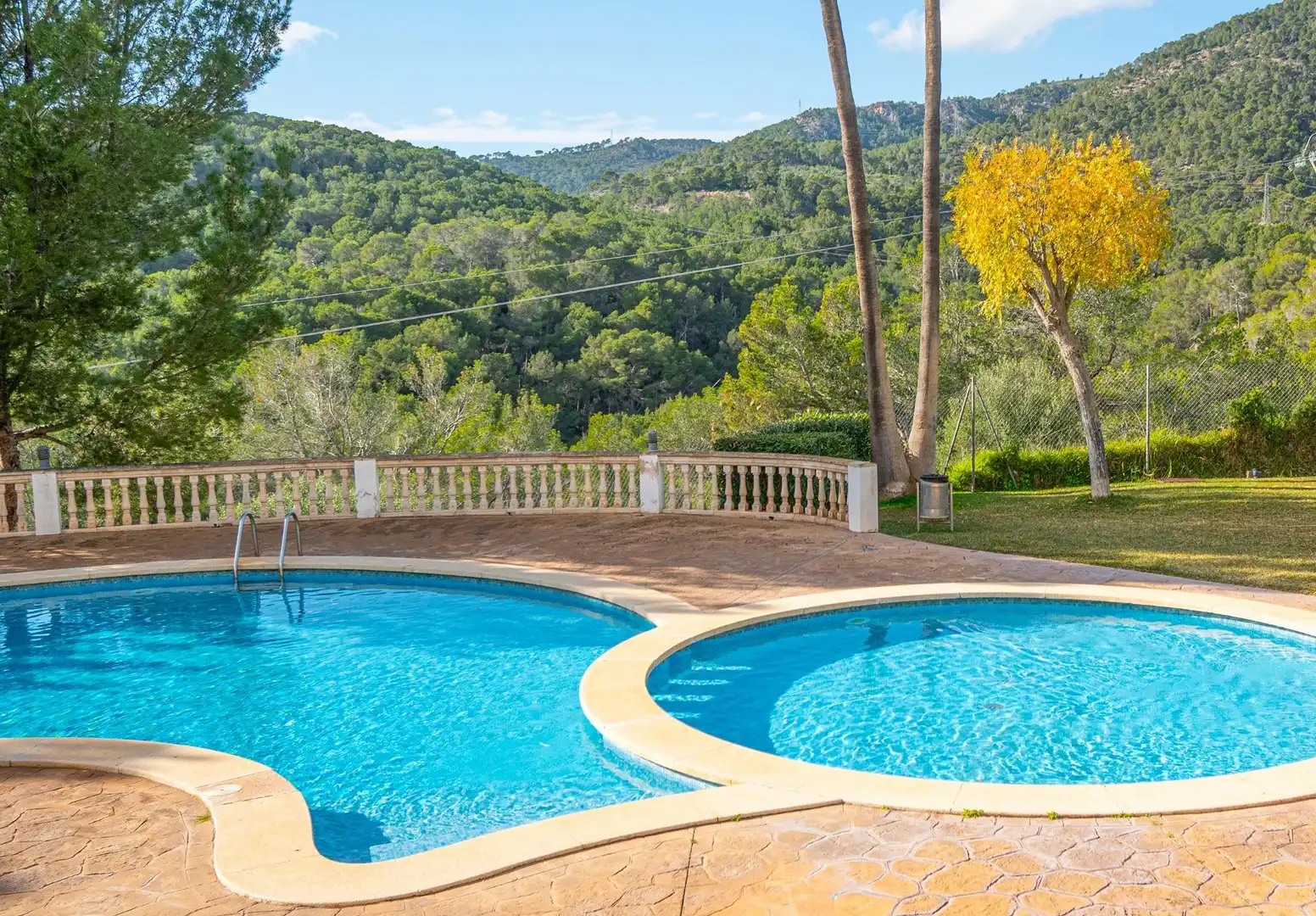 Piscina de Casa adosada en venta en  Palma de Mallorca con Aire acondicionado, Calefacción y Jardín privado
