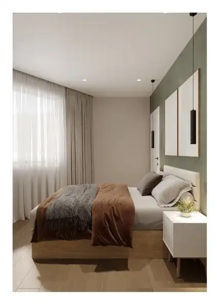 Habitación de Apartamento en venta en Benidorm con Aire acondicionado, Piscina y Amueblado