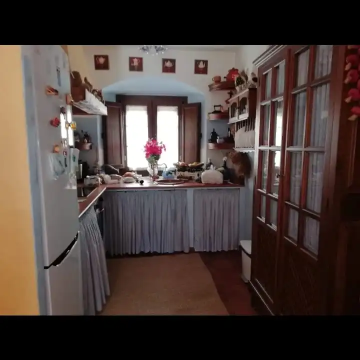 Cocina de Finca rústica en venta en Villaluenga del Rosario con Jardín privado, Terraza y Amueblado
