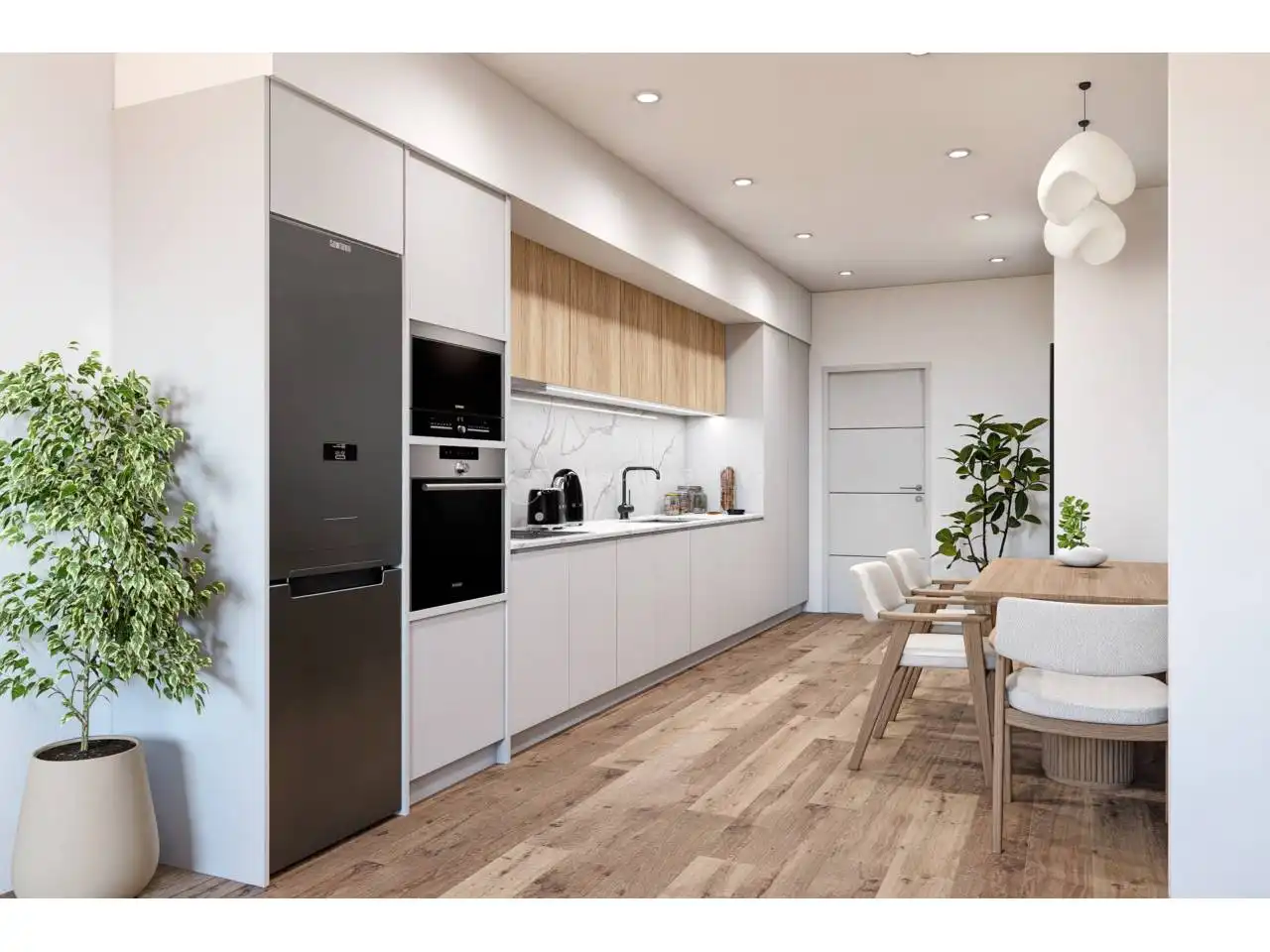 Küche von Wohnung zum Verkauf in Centelles mit Privatgarten