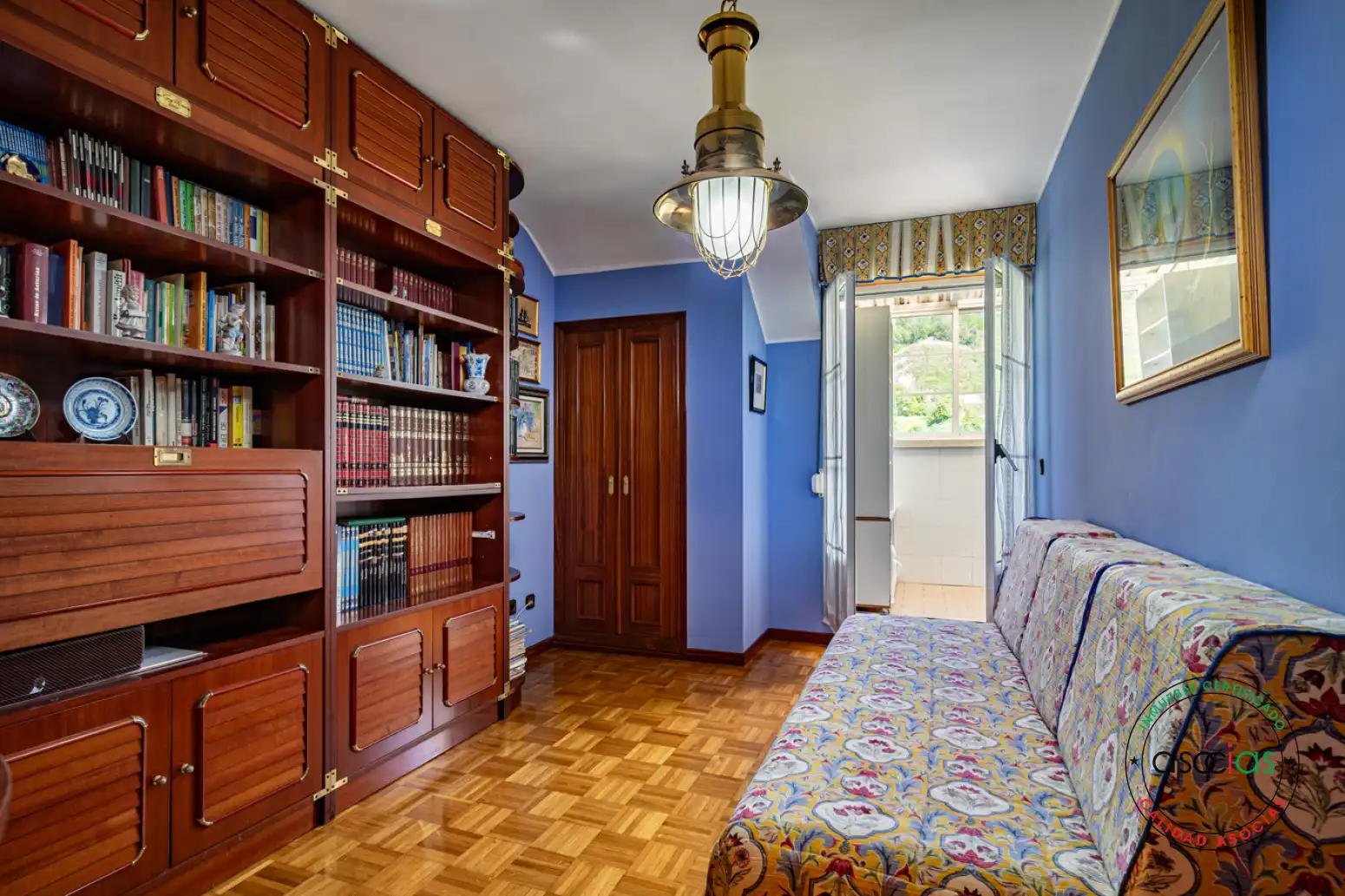 Living room of Attic for sale in Lena  with Heating, Parquet flooring and Terrace