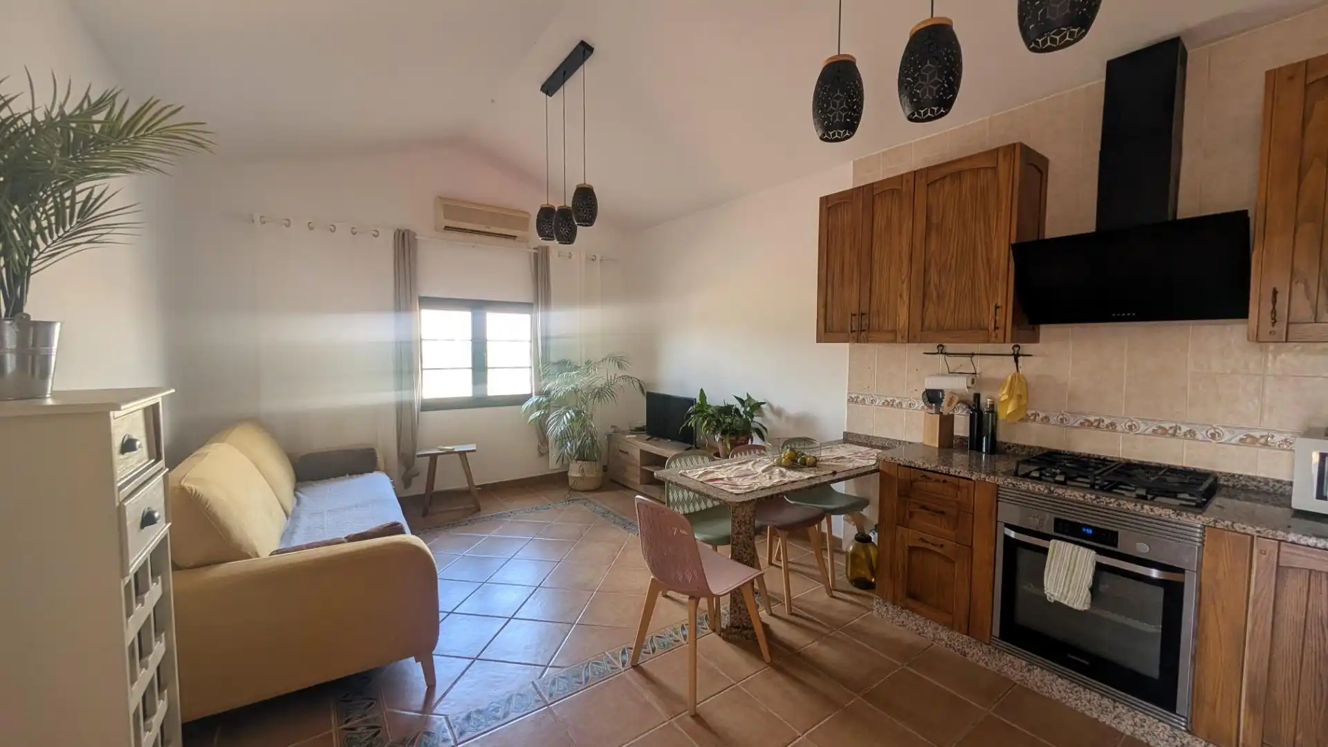 Sala d'estar de Finca rústica en venda en Pájara amb Jardí privat, Terrassa i Traster
