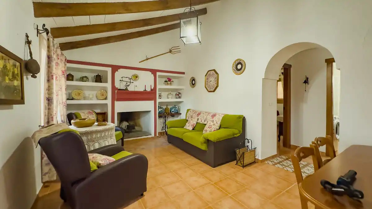 Sala de estar de Finca rústica en venta en Villanueva de la Concepción con Jardín privado, Terraza y Trastero
