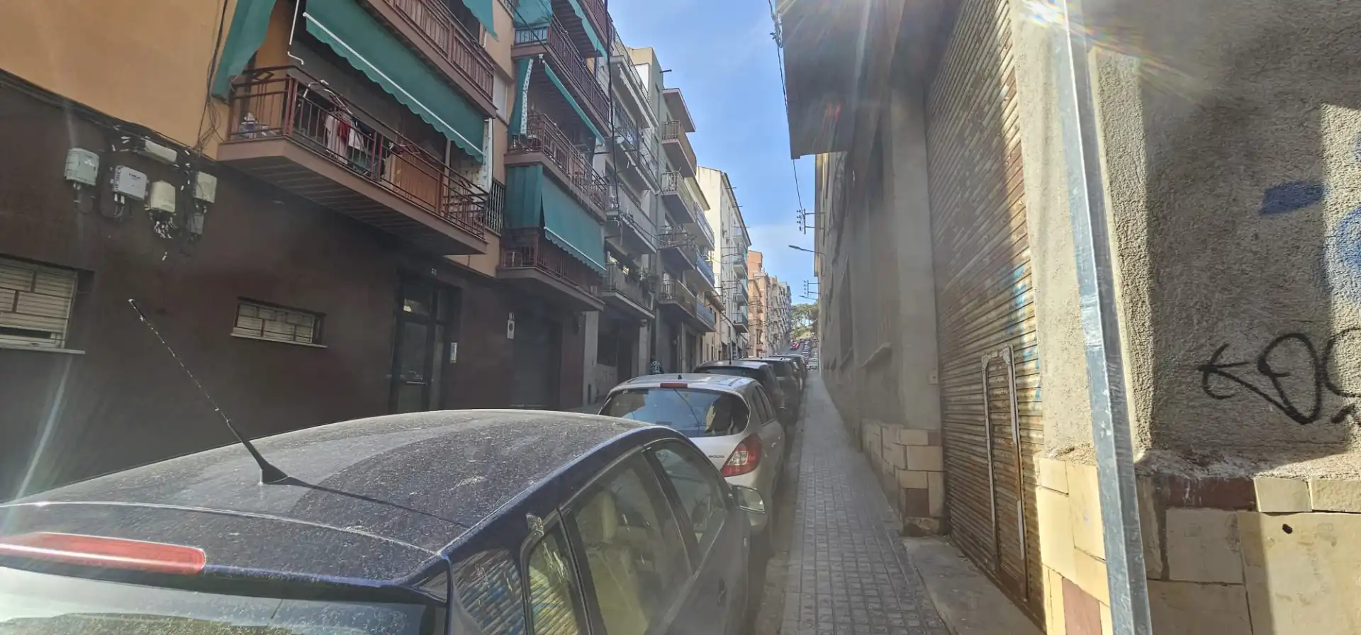 Vista exterior de Pis en venda en Mataró amb Balcó
