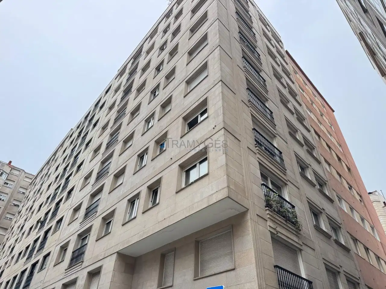 Exterior view of Flat for sale in Vigo   with Heating and Parquet flooring