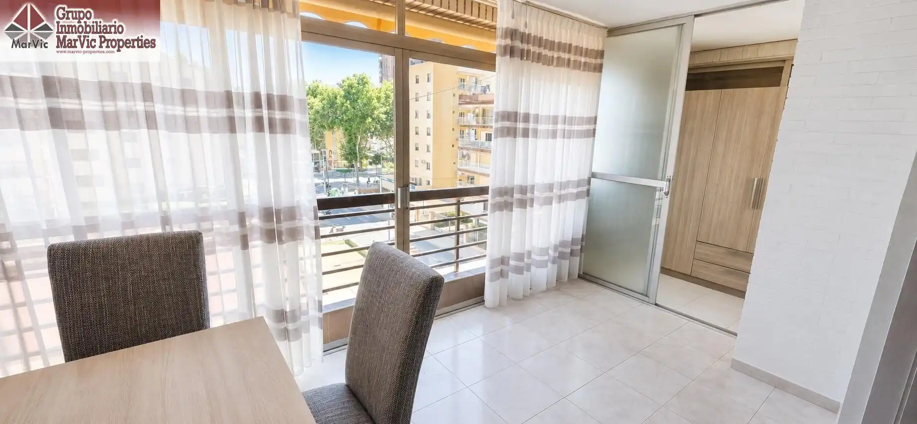Bedroom of Flat for sale in Benidorm  with Community pool