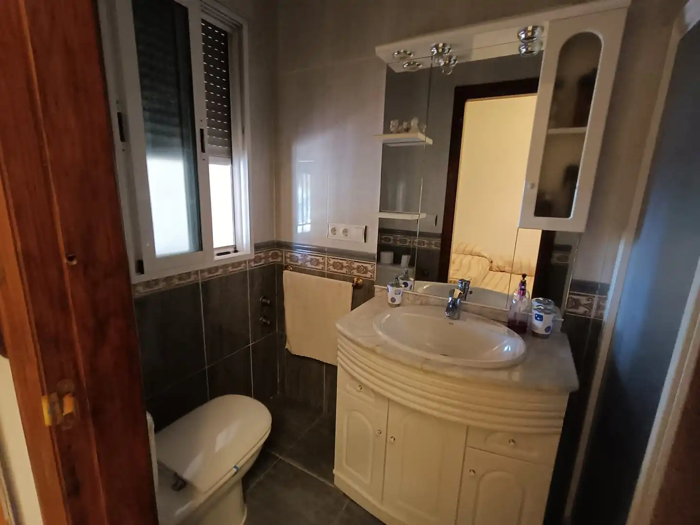 Baño de Casa o chalet en venta en Ciudad Real con Aire acondicionado, Jardín privado y Piscina