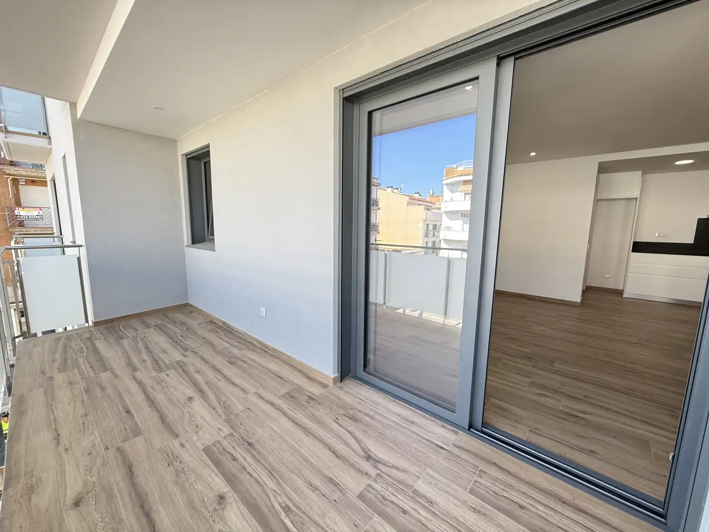 Balcony of Flat for rent in Roses
