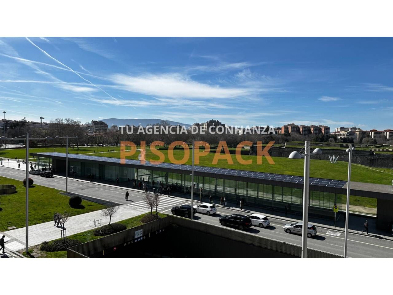 Exterior view of Flat for sale in  Pamplona / Iruña  with Heating, Terrace and Balcony