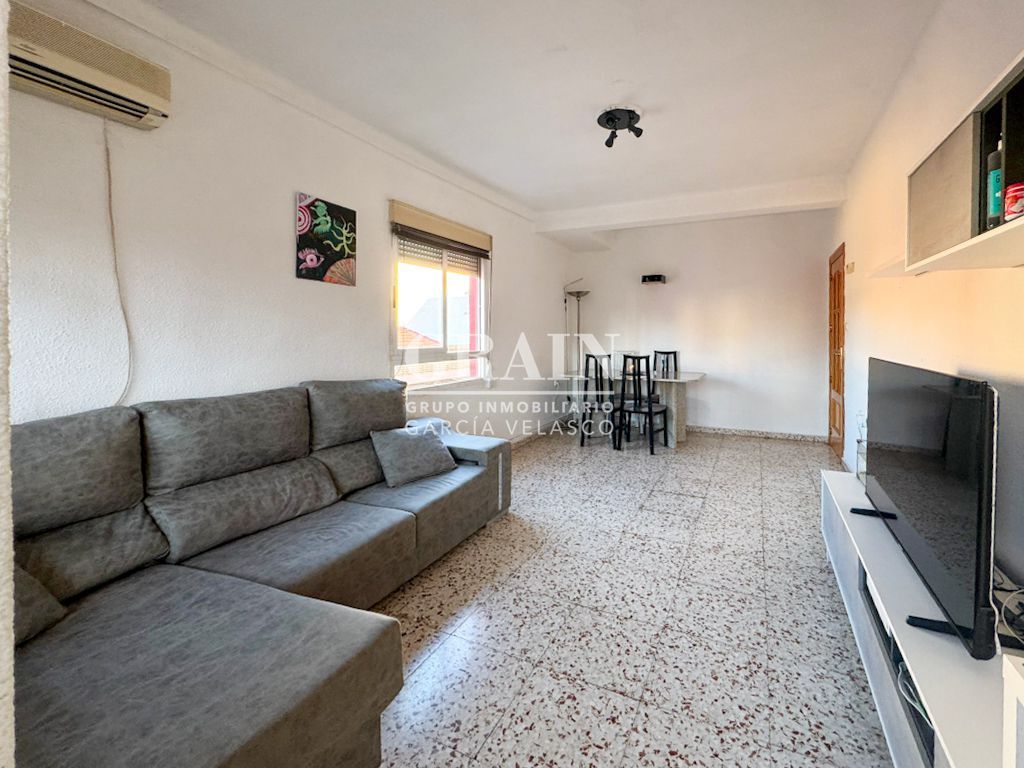 Sala d'estar de Pis en venda en  Albacete Capital amb Aire condicionat i Calefacció