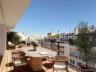 Penthouse mit Aufzug zum Verkauf in Barrio de Salamanca