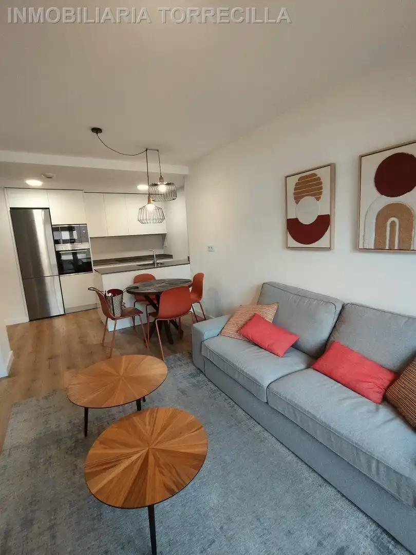 Sala de estar de Piso de alquiler en Valladolid con Parquet, Terraza y Trastero