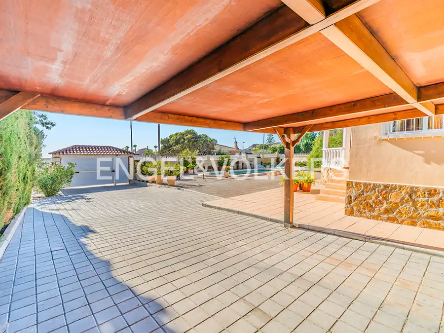 Terraza de Casa o chalet en venta en Mutxamel con Aire acondicionado, Calefacción y Jardín privado
