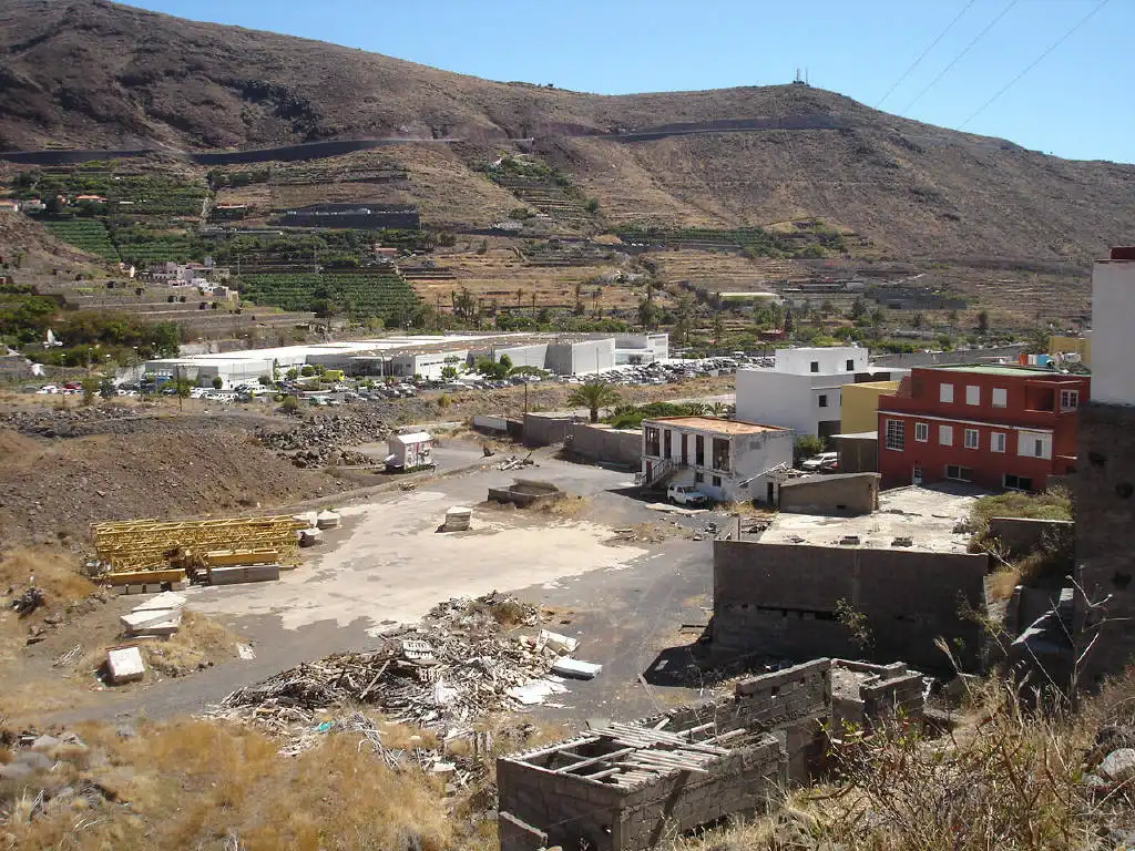 Vista exterior de Terreny industrial en venda en San Sebastián de la Gomera