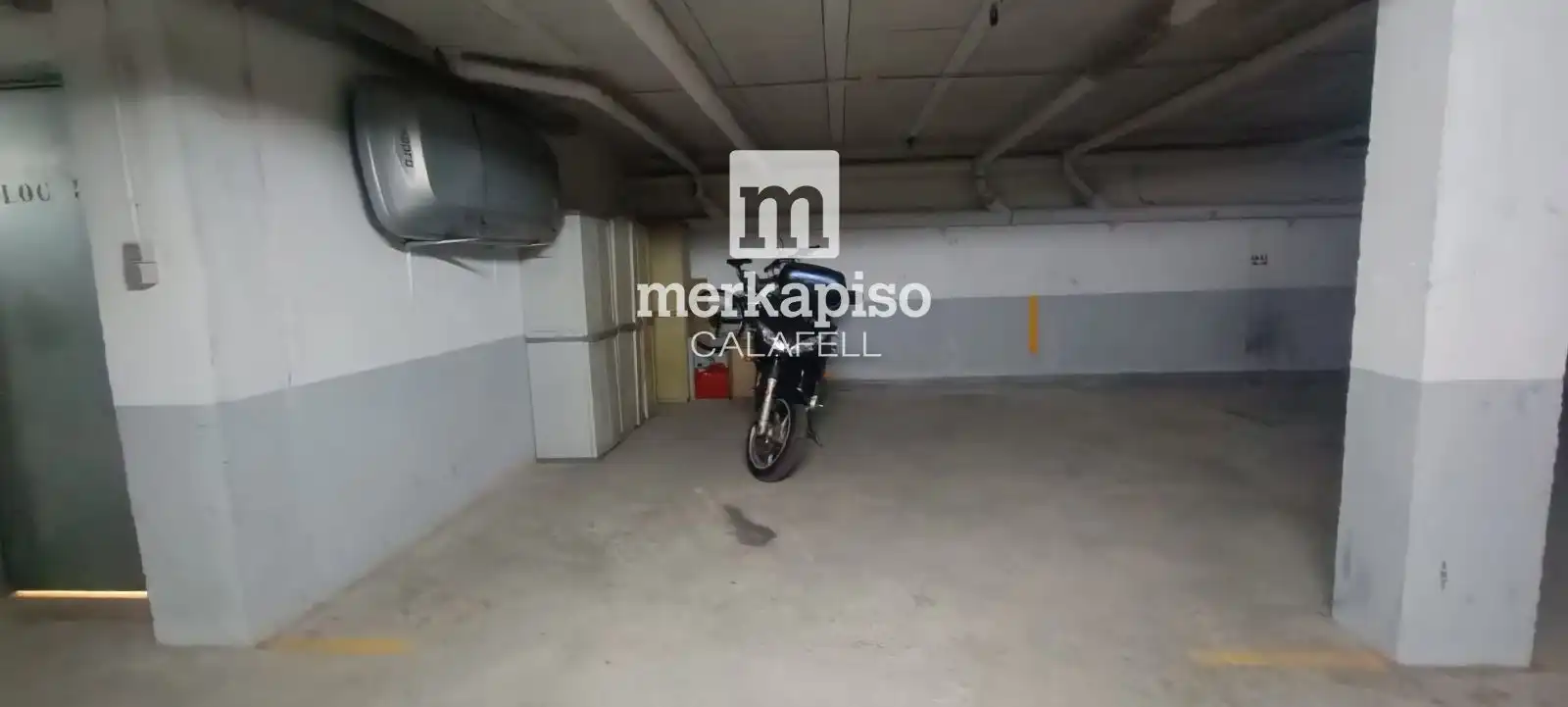 Parking of Flat for sale in Cubelles  with Air Conditioner, Heating and Terrace