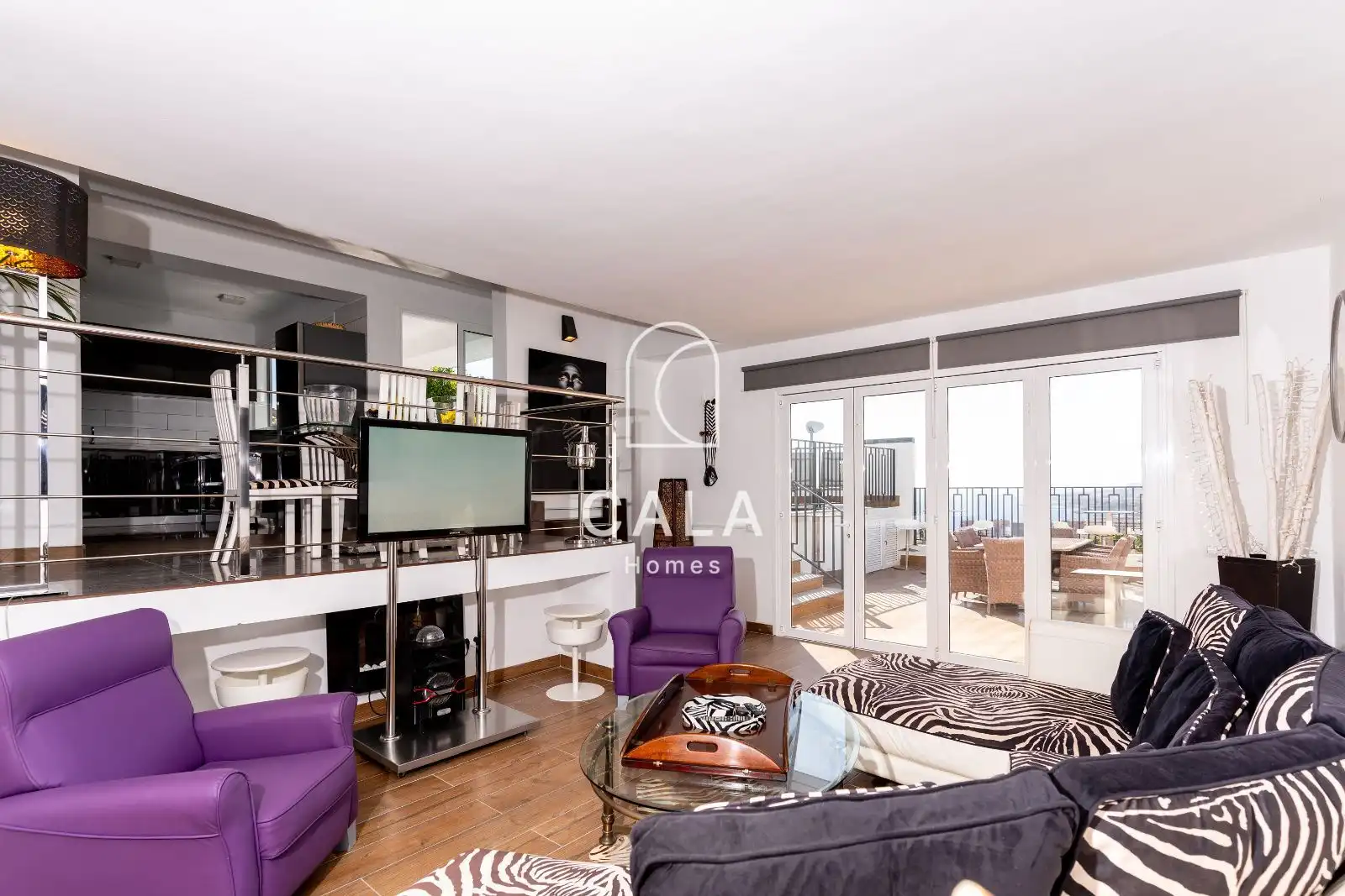 Sala de estar de Casa o chalet en venta en Adeje con Aire acondicionado, Calefacción y Terraza