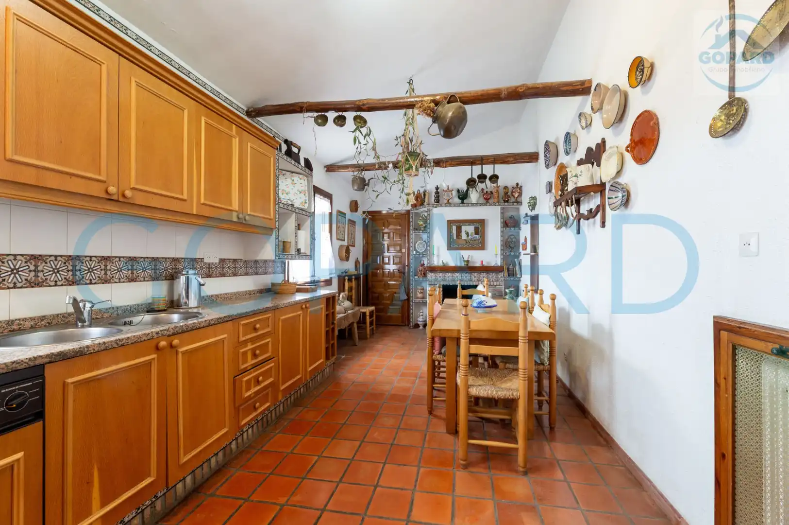 Kitchen of Houses for sale in Toledo  with Heating, Private garden and Terrace