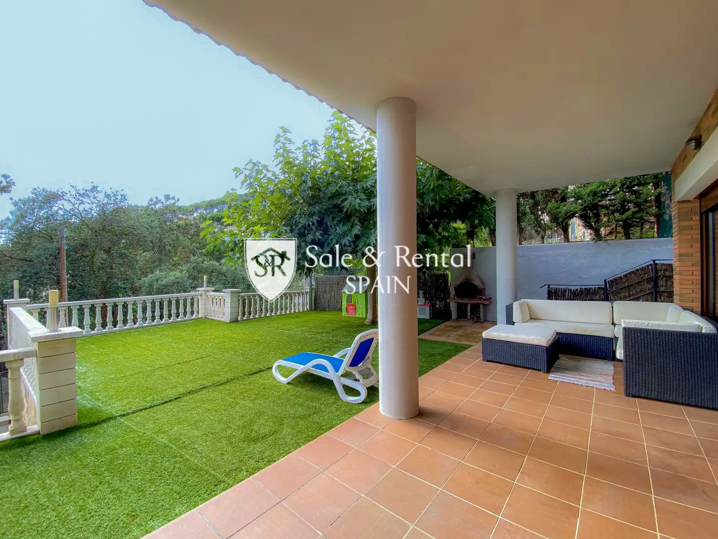 Jardí de Casa o xalet en venda en Lloret de Mar amb Aire condicionat, Calefacció i Jardí privat