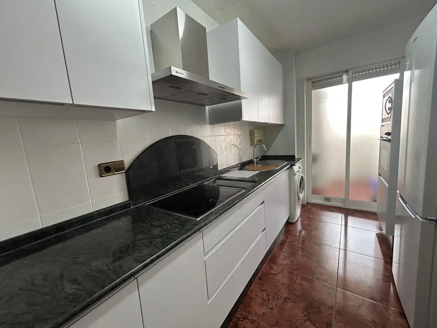 Cuina de Pis de lloguer en Murcia amb Aire condicionat, Calefacció i Terrassa