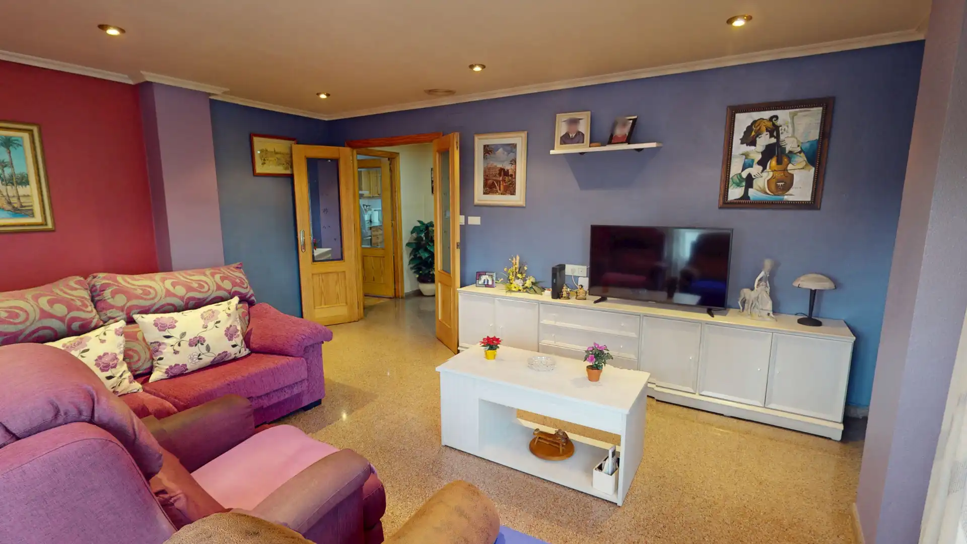 Sala de estar de Piso en venta en Elche ciudad