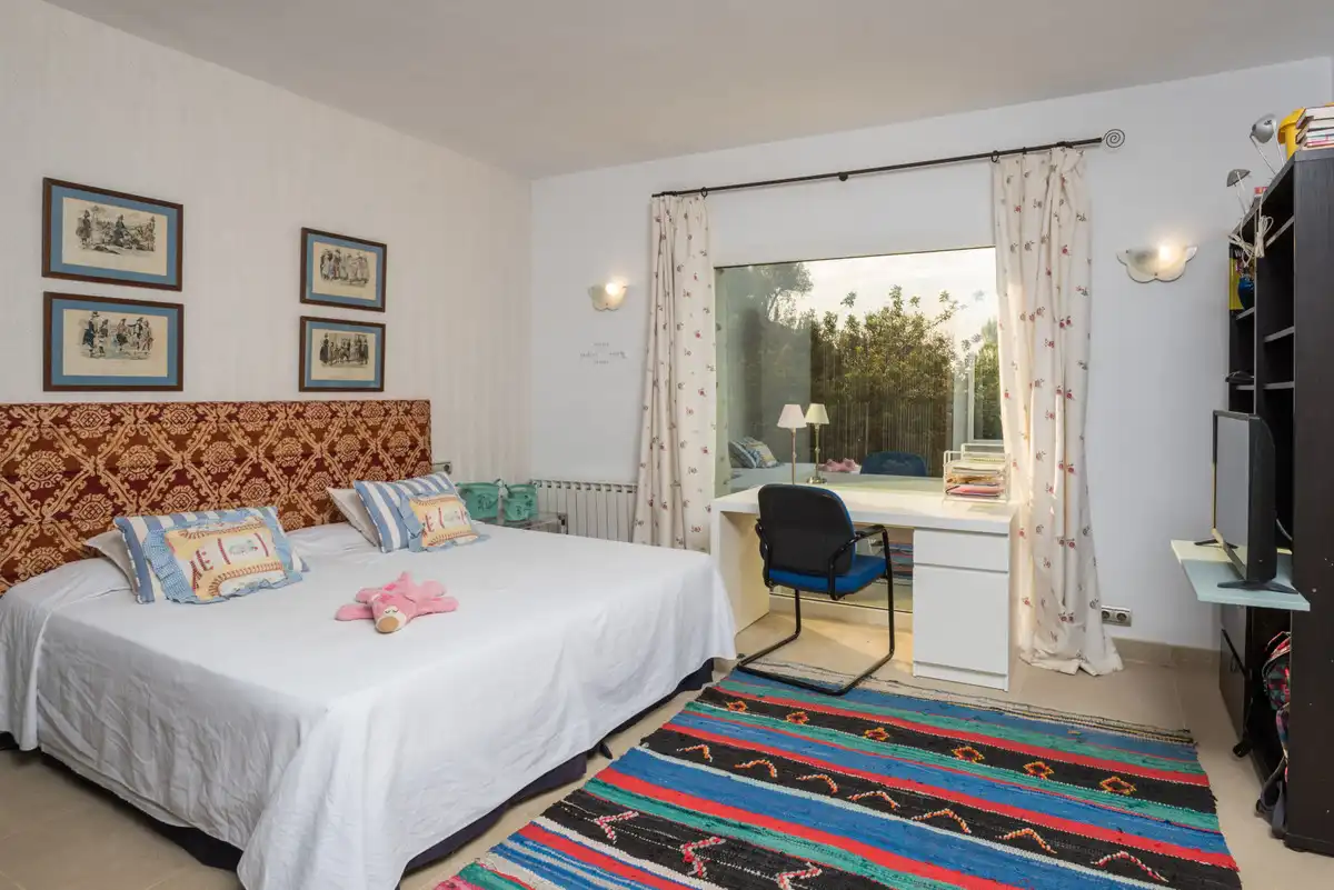 Bedroom of Houses for rent in Marbella  with Air Conditioner, Private garden and Terrace