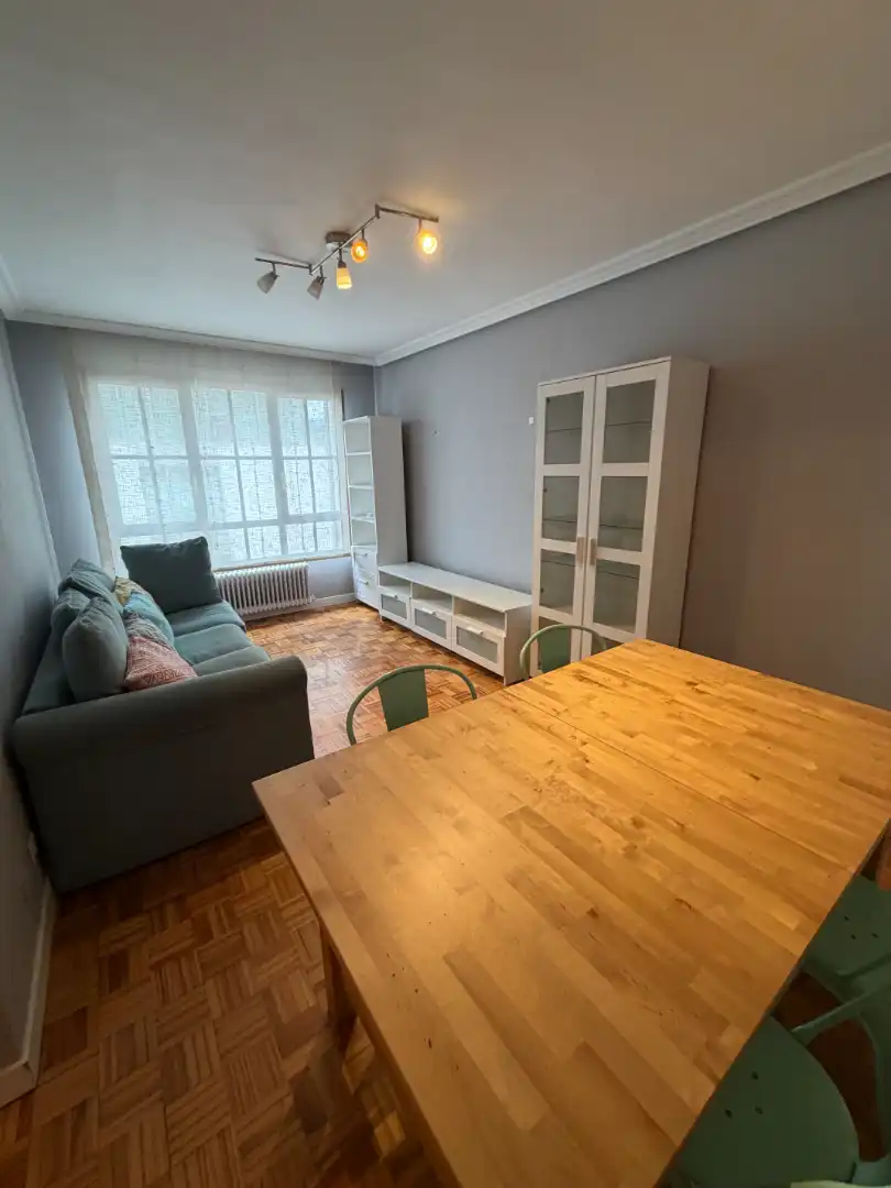 Wohnzimmer von Wohnung zur Miete in Oviedo  mit Heizung, Parkett und Abstellraum