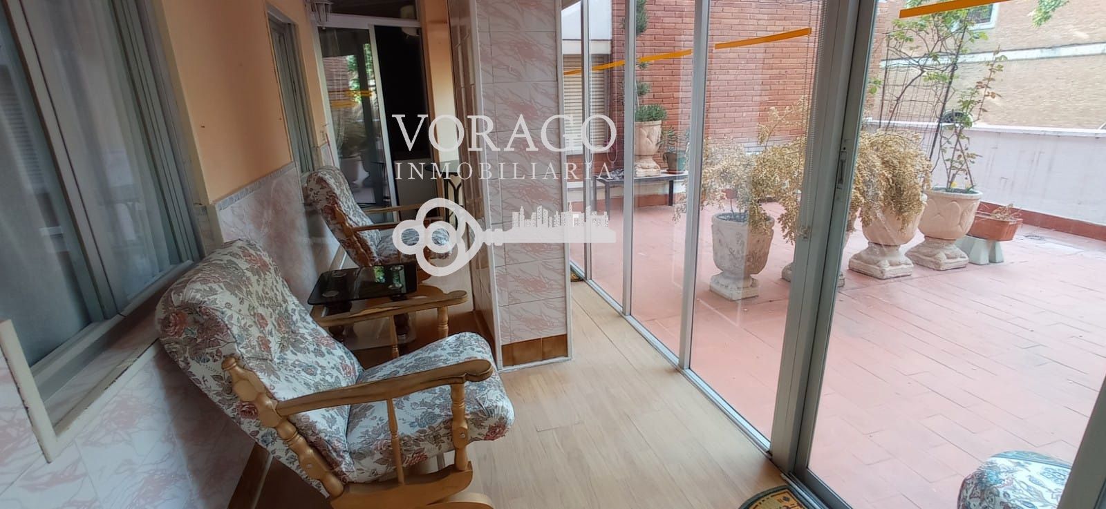 Terrace of Flat to share in Alcalá de Henares  with Air Conditioner, Heating and Terrace