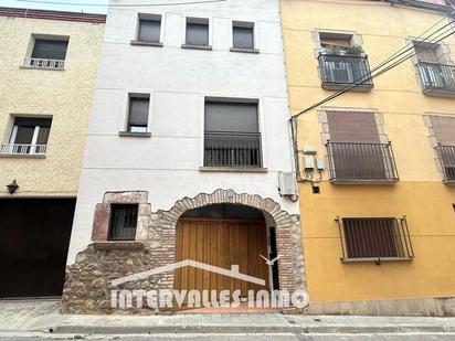 Exterior view of Single-family semi-detached for sale in Caldes de Montbui  with Air Conditioner, Heating and Terrace