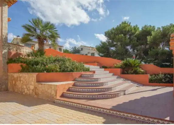 Vista exterior de Casa o chalet en venta en Calpe / Calp con Aire acondicionado, Calefacción y Terraza