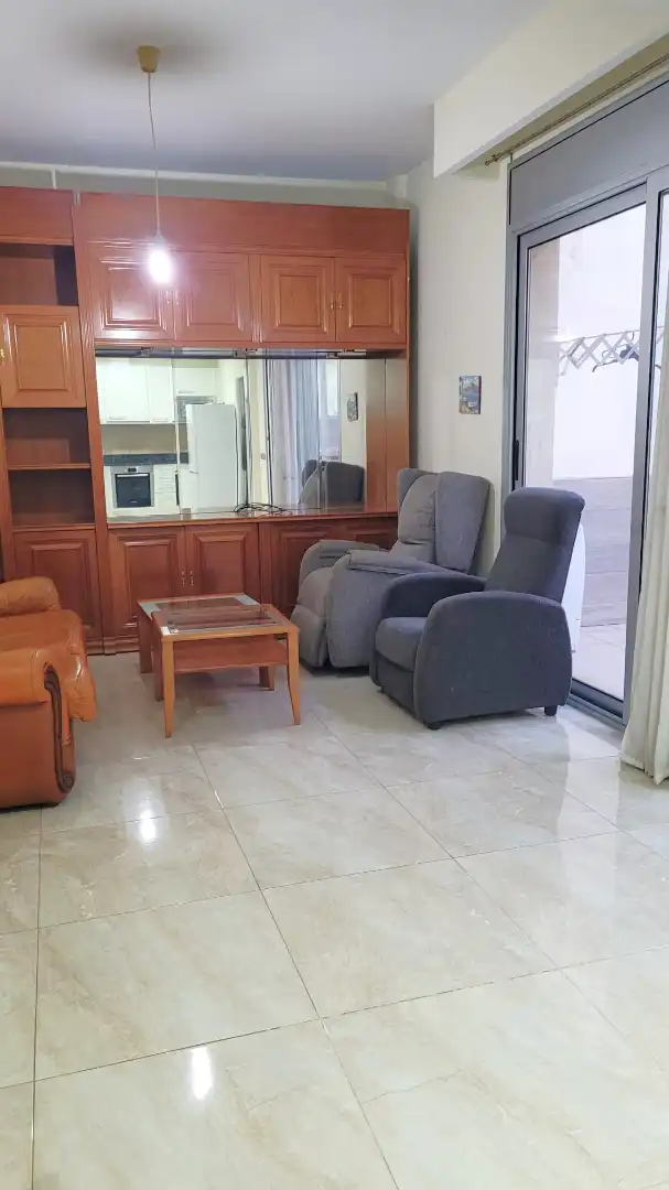 Sala de estar de Piso en venta en Palamós con Aire acondicionado, Calefacción y Jardín privado