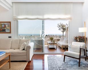 Living room of Attic for sale in Sitges  with Air Conditioner, Terrace and Balcony