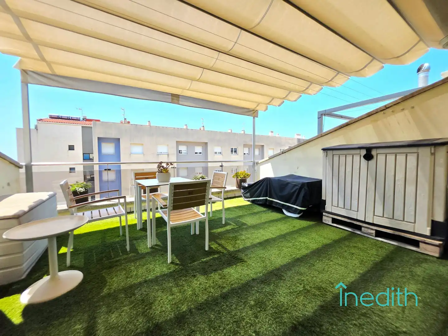 Terraza de Casa o chalet en venta en Cubelles con Aire acondicionado, Calefacción y Jardín privado