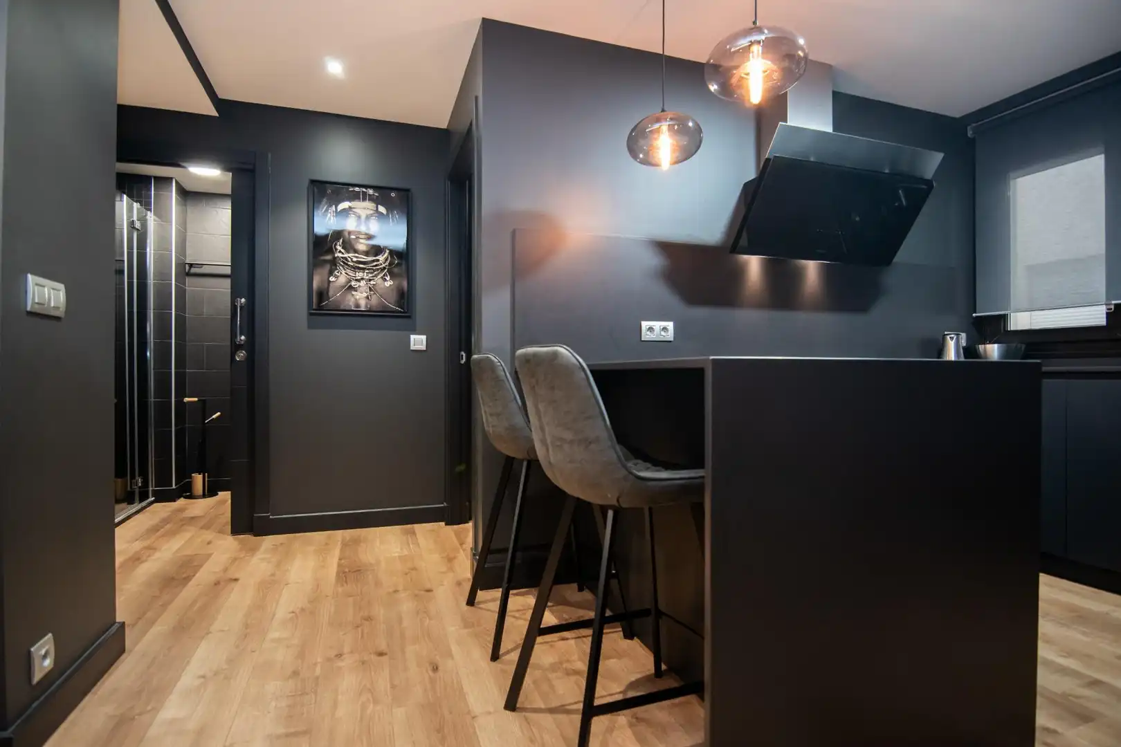 Cocina de Piso en venta en A Coruña Capital  con Calefacción, Trastero y Amueblado