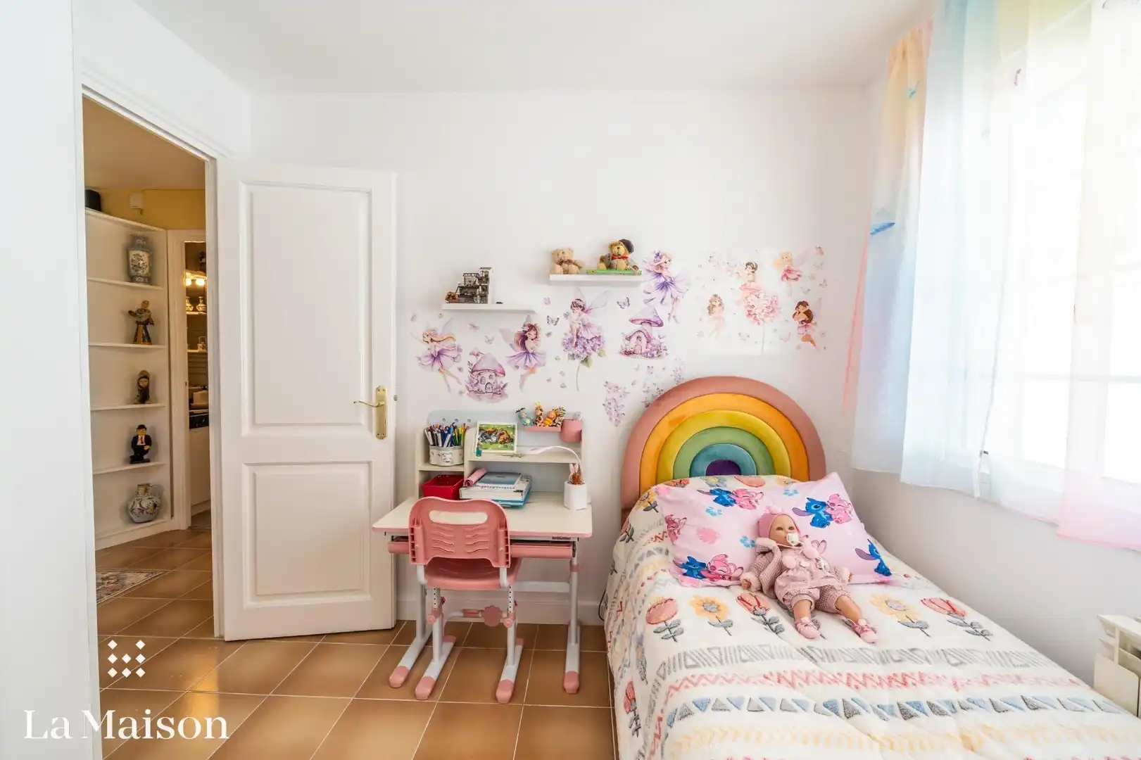 Dormitori de Casa adosada en venda en Sant Andreu de Llavaneres amb Aire condicionat, Calefacció i Jardí privat