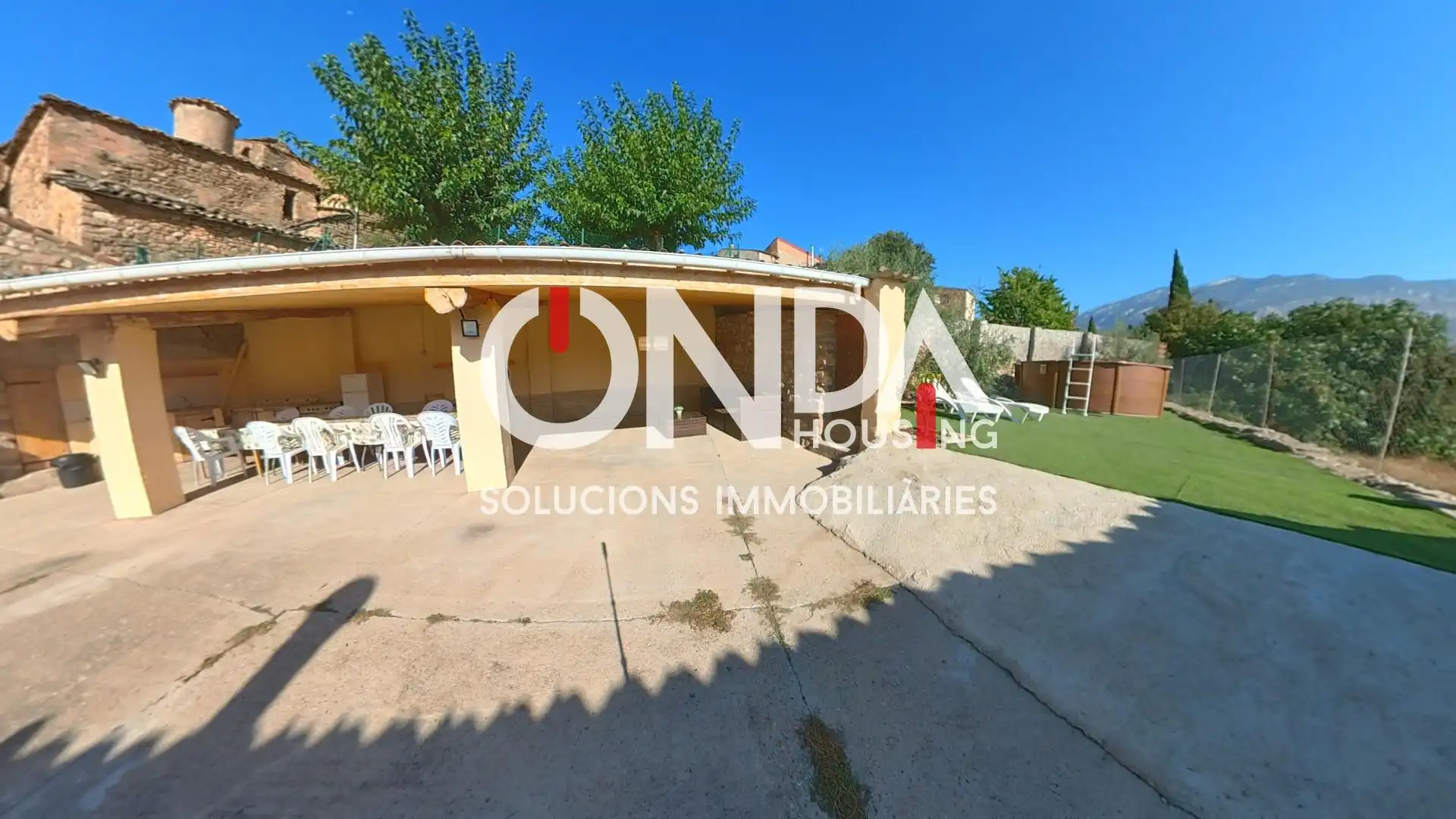 Jardí de Finca rústica en venda en Isona i Conca Dellà amb Aire condicionat, Calefacció i Terrassa