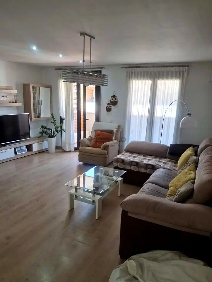 Living room of Duplexes for rent in Teruel  with Air Conditioner, Heating and Parquet flooring