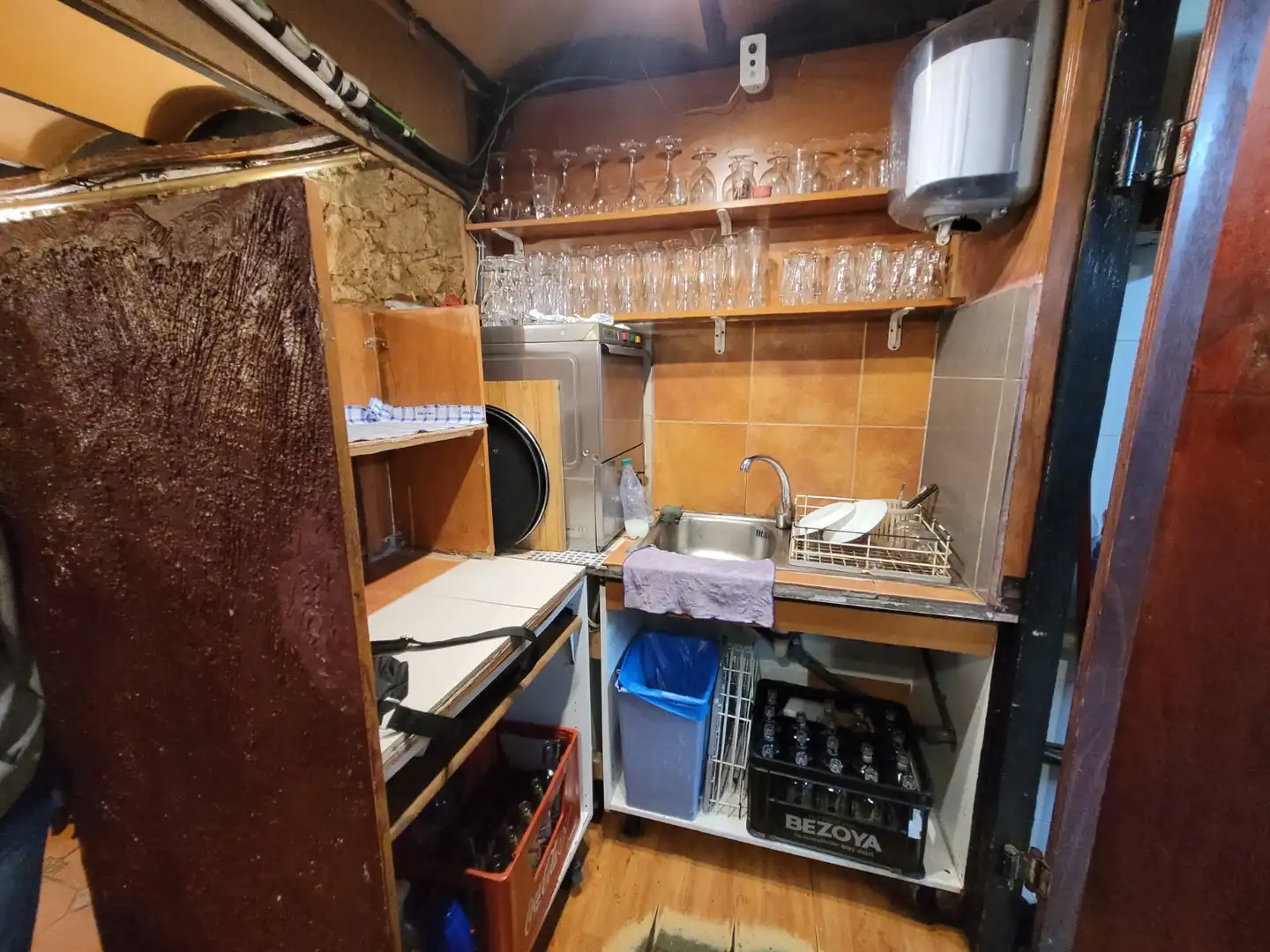 Cocina de Local en traspaso en Barcelona con Aire acondicionado, Calefacción y Amueblado