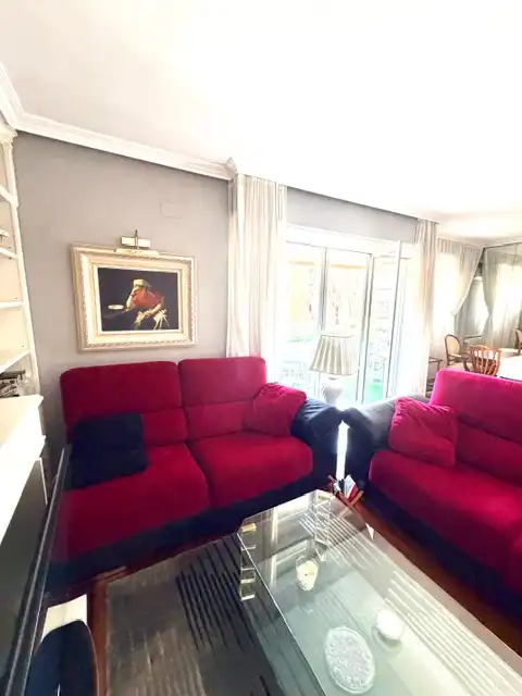 Sala de estar de Piso en venta en Madrid con Aire acondicionado, Calefacción y Parquet