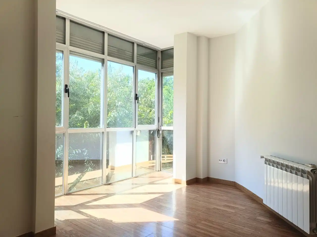 Terraza de Piso de alquiler en Madrid con Aire acondicionado, Calefacción y Horno