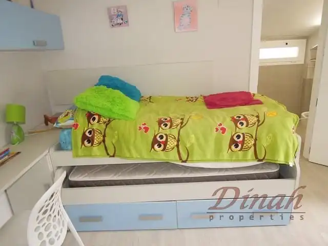 Schlafzimmer von Dachboden zum Verkauf in Altea mit Klimaanlage, Heizung und Terrasse