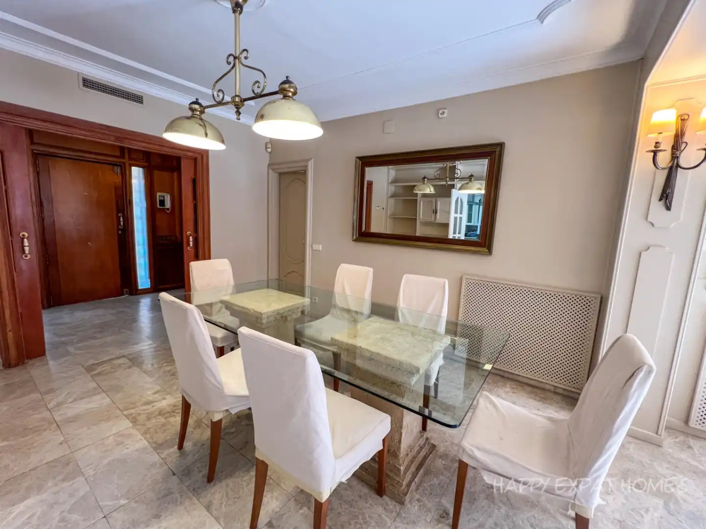 Dining room of Houses for rent in Sant Just Desvern  with Air Conditioner, Heating and Private garden