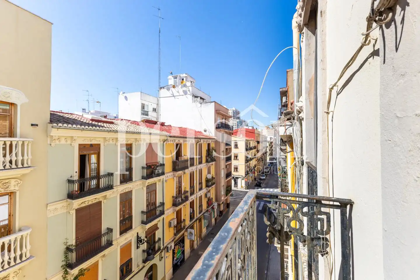 Außenansicht von Loft zur Miete in Valencia mit Klimaanlage, Heizung und Möbliert