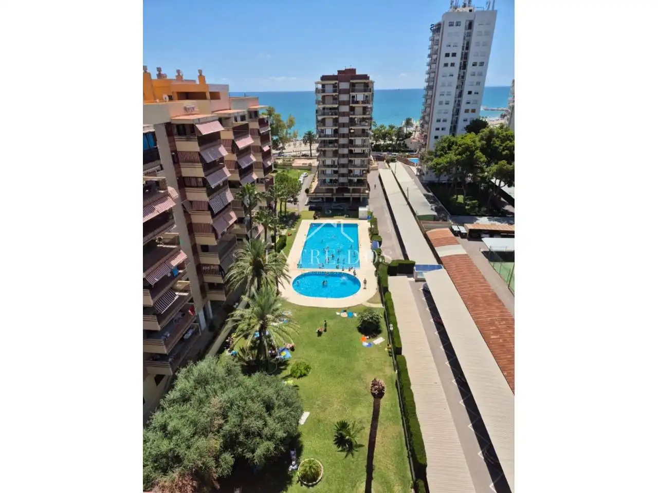 Exterior view of Flat for sale in Benicasim / Benicàssim  with Terrace and Community pool