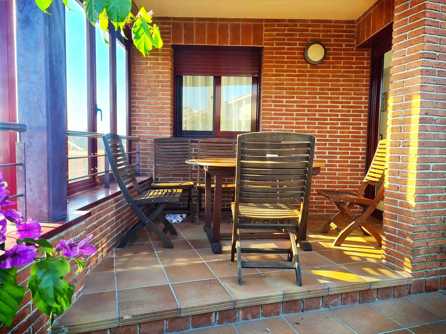 Terraza de Casa adosada en venta en Lliçà de Vall con Aire acondicionado, Calefacción y Jardín privado