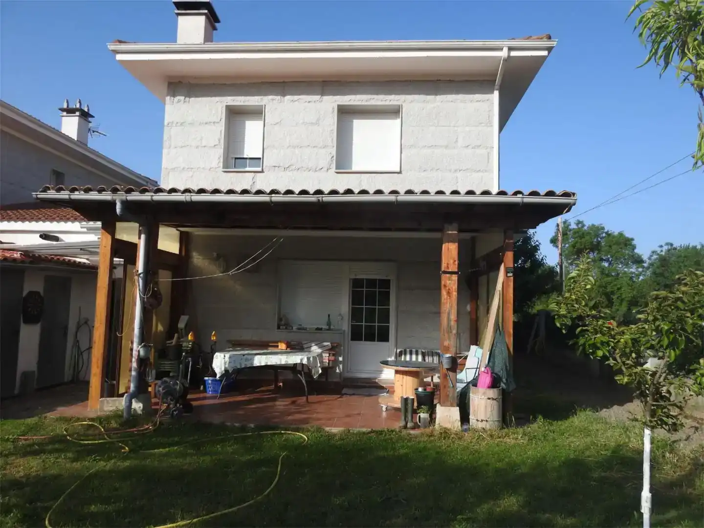 Vista exterior de Casa o xalet en venda en Valle de Tobalina amb Balcó
